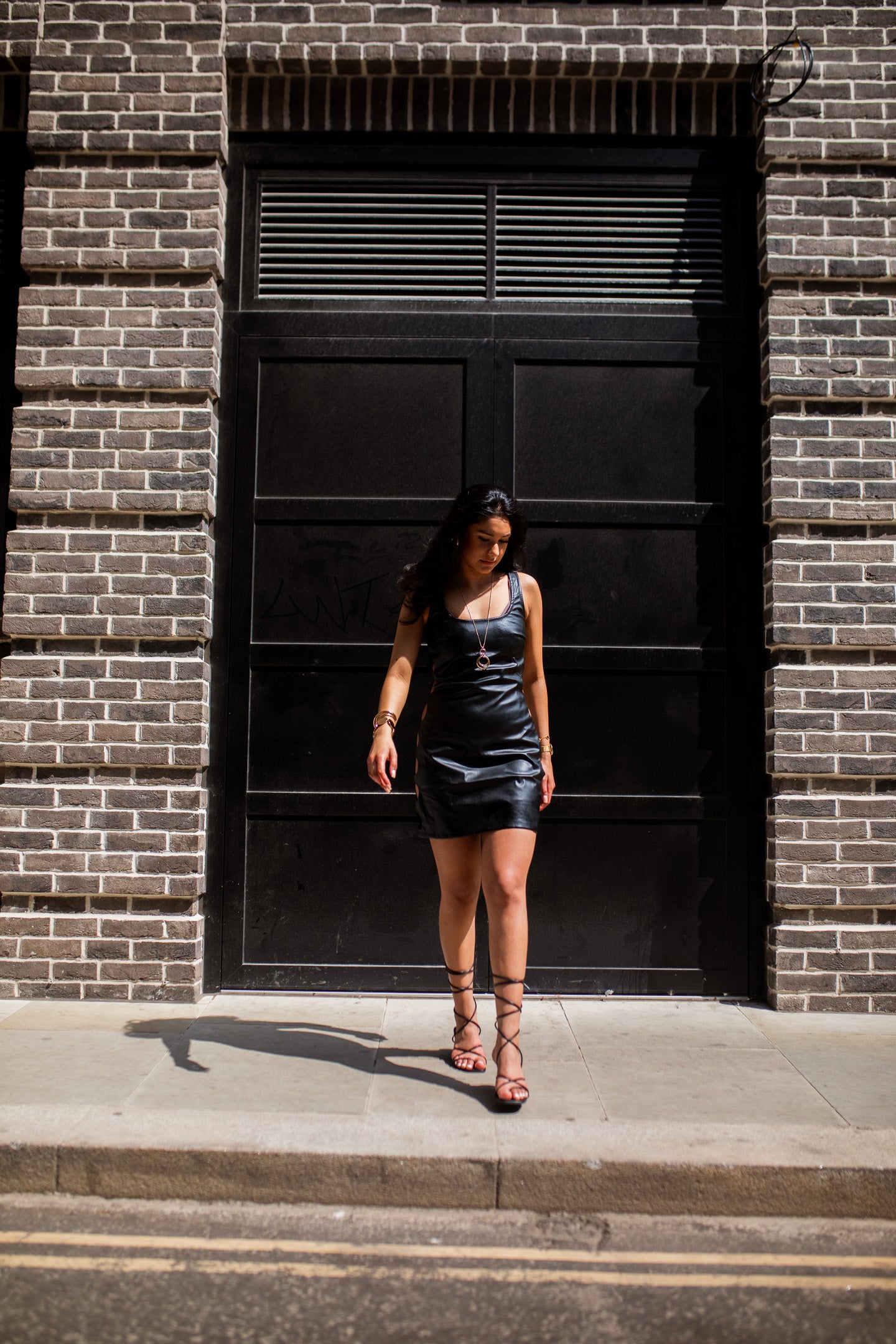 Jheez Midnight Allure Cut-Out Dress