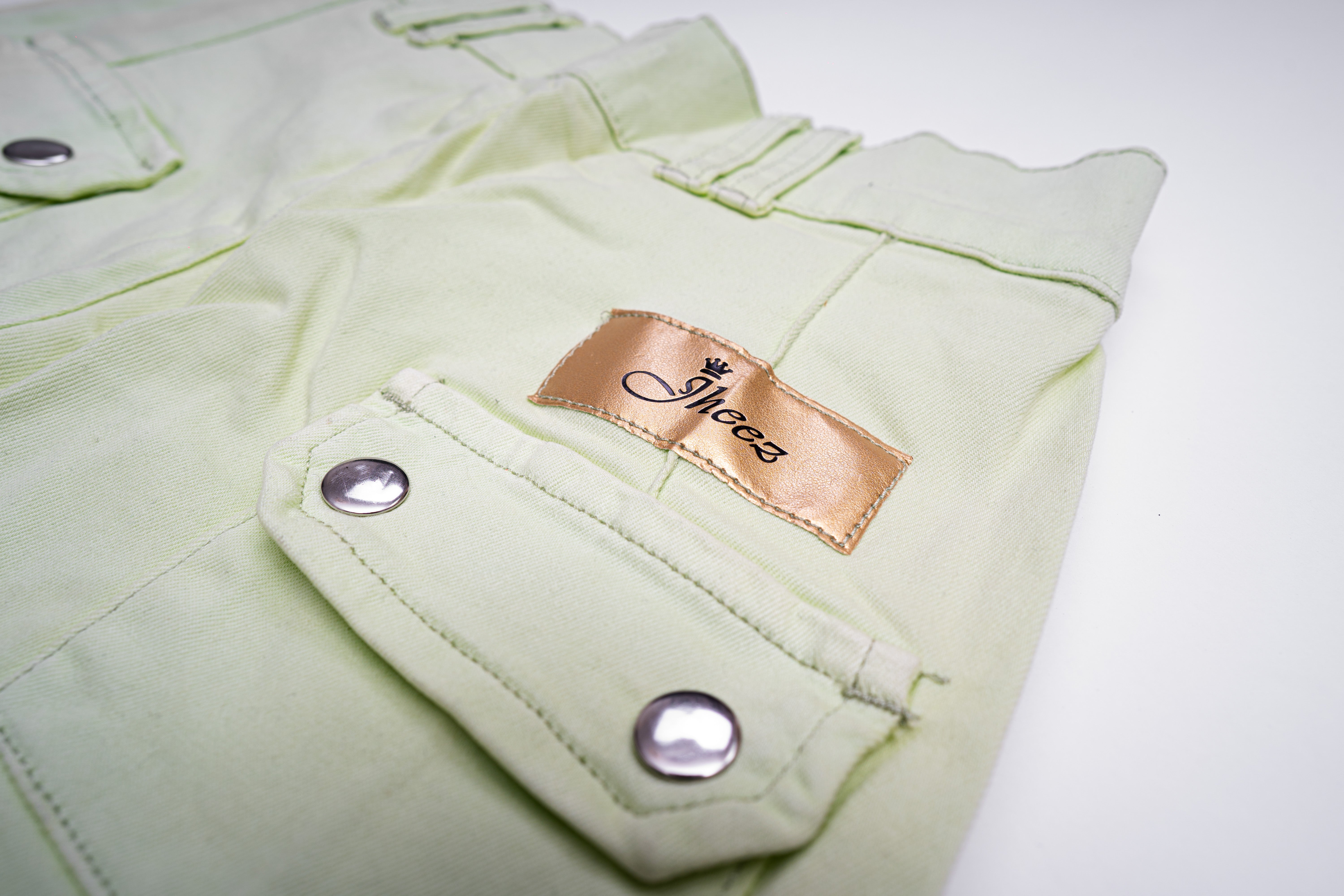Jheez Iconic Mint Cargo Trousers