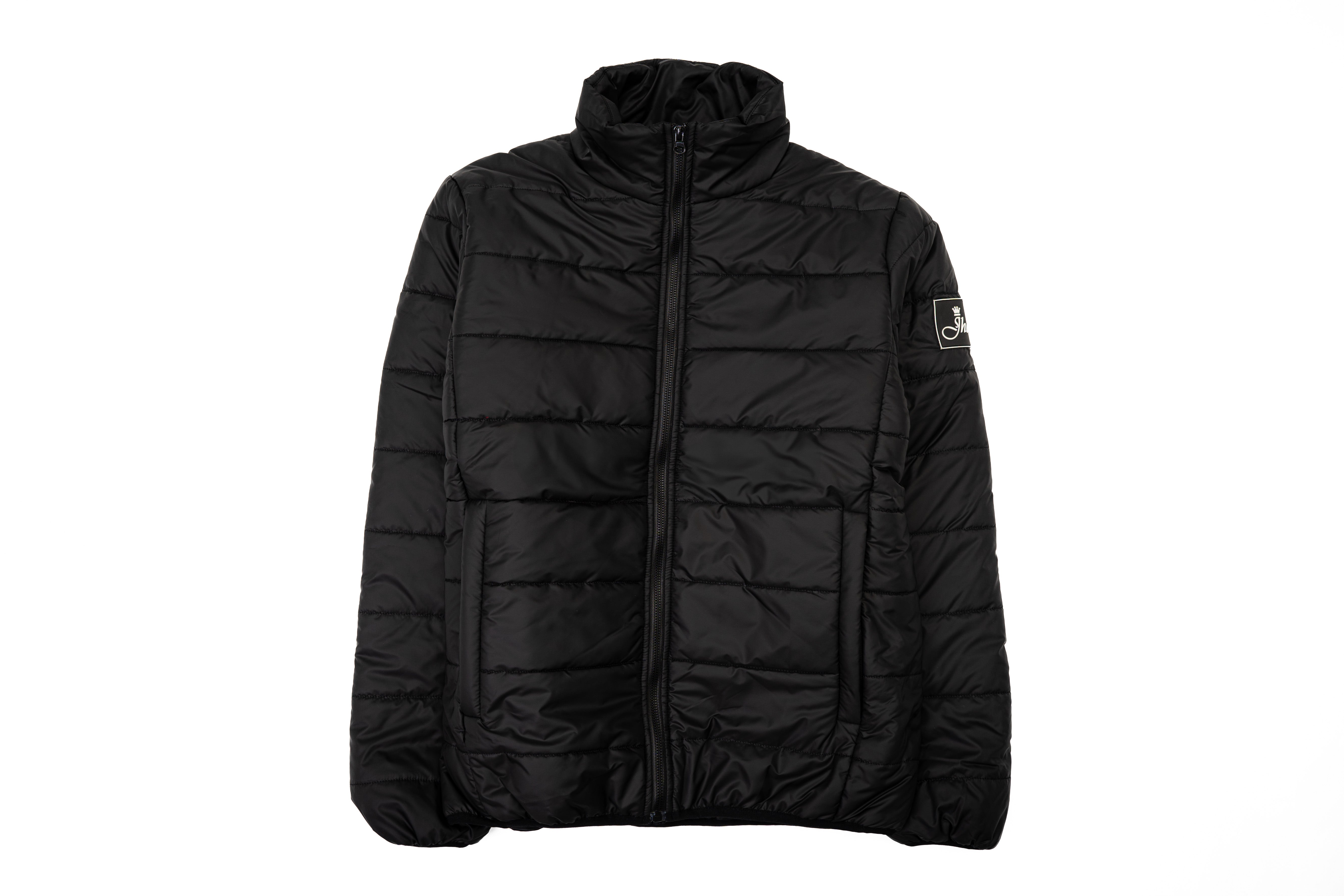 Jheez Black Puffer Coat