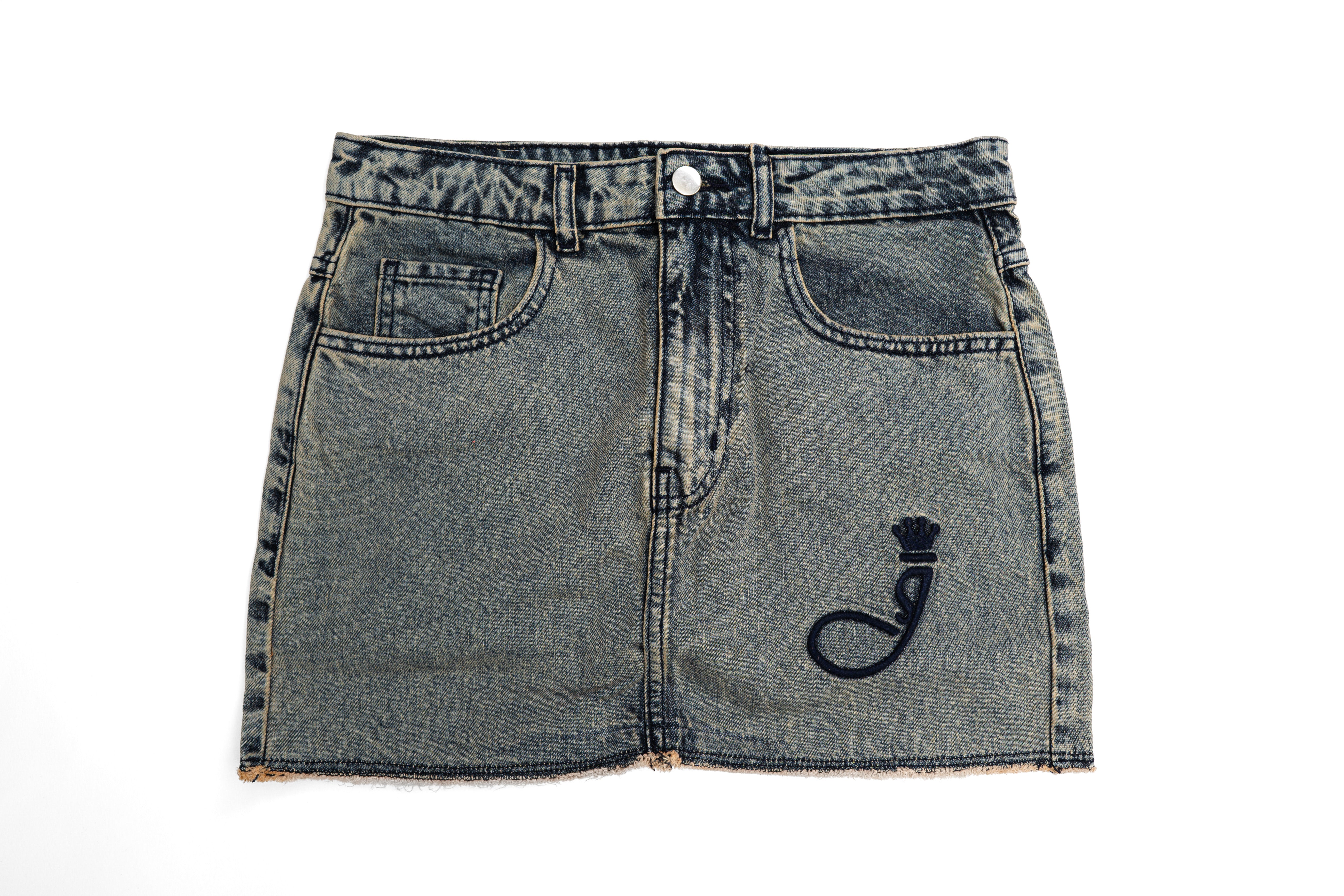 Jheez Blue Denim Skirt