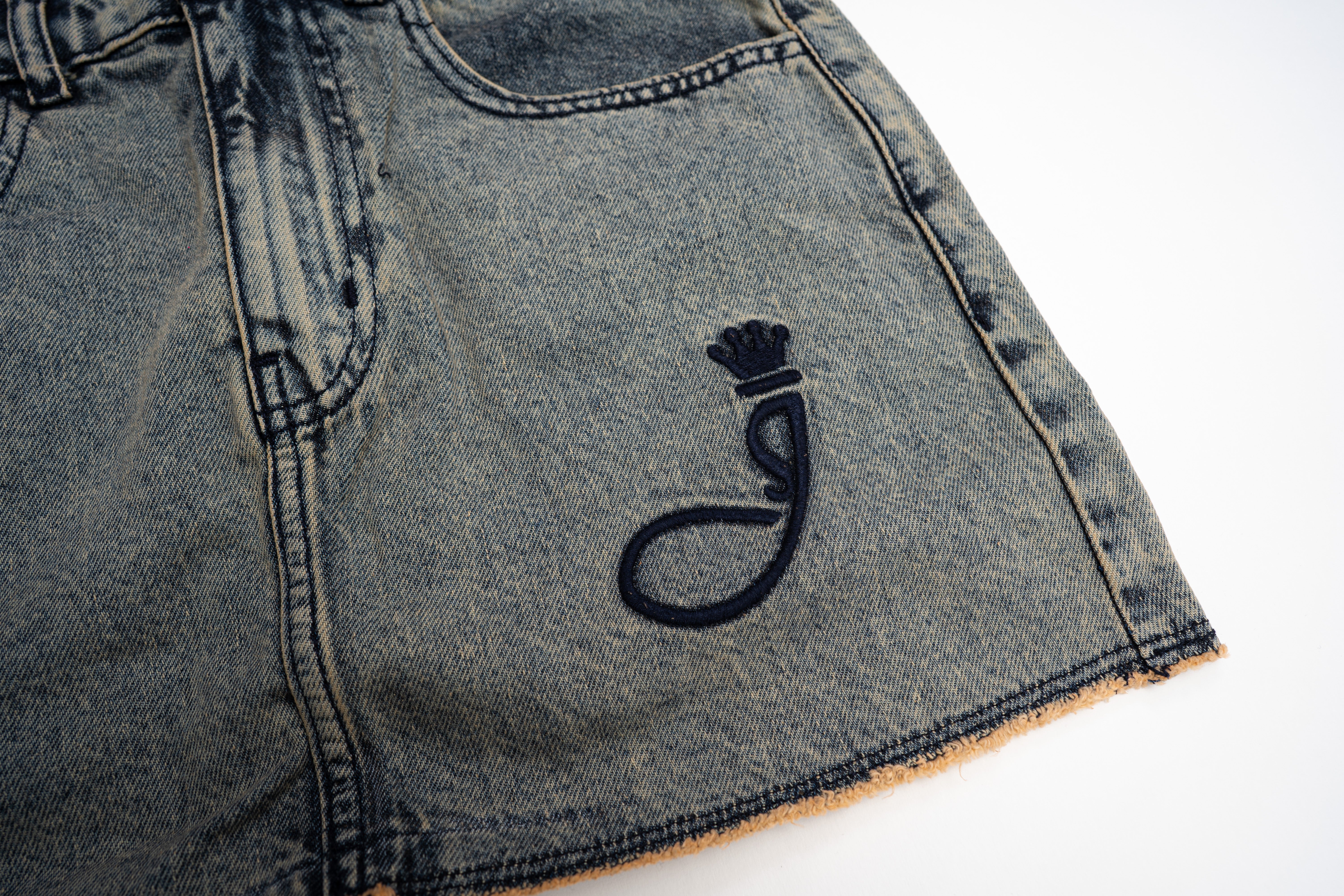 Jheez Blue Denim Skirt