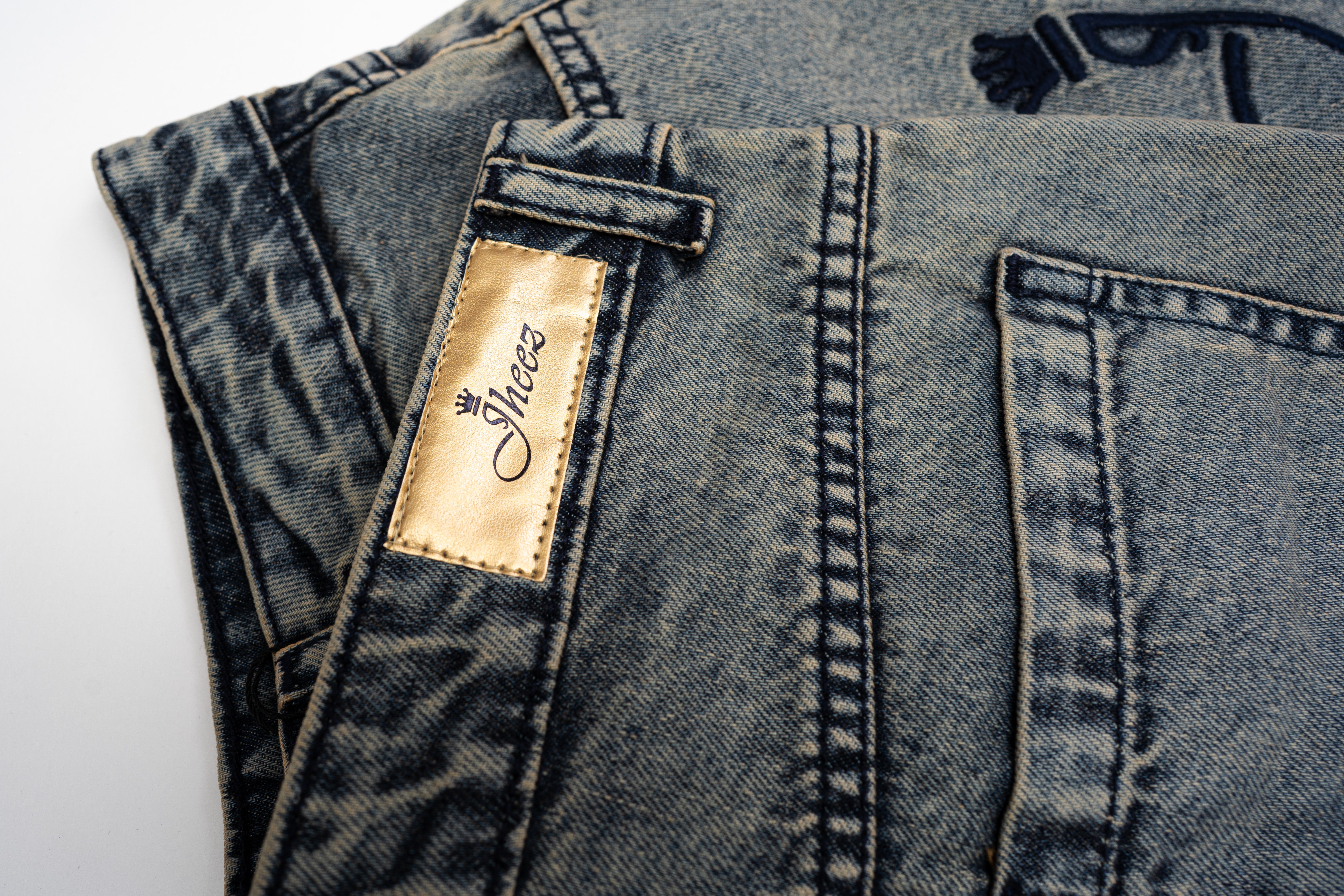 Jheez Blue Denim Skirt