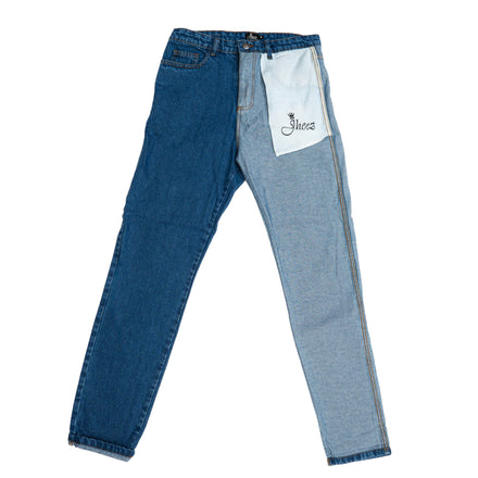 Jheez Reverse Denim Jeans