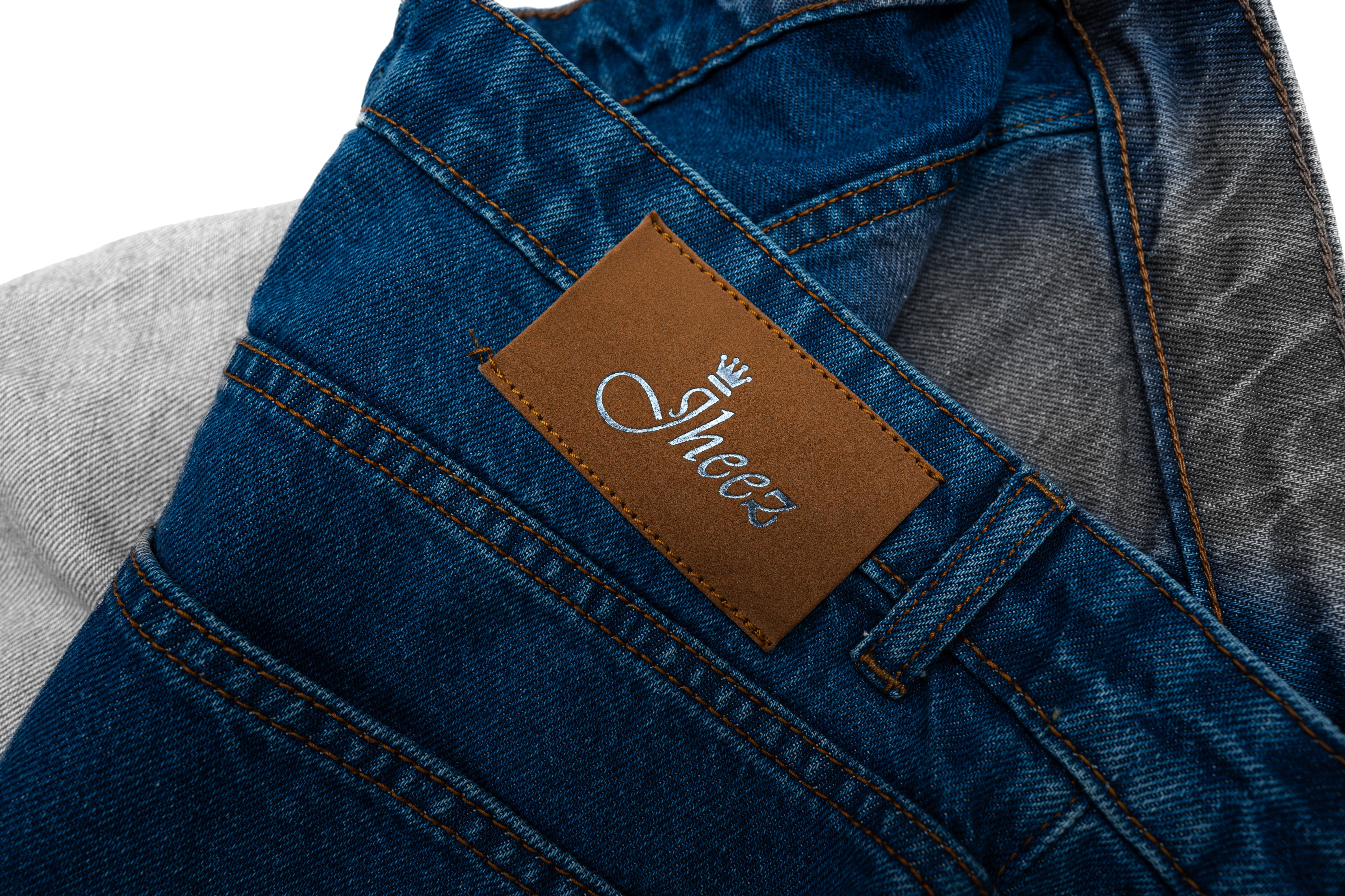 Jheez Reverse Denim Jeans