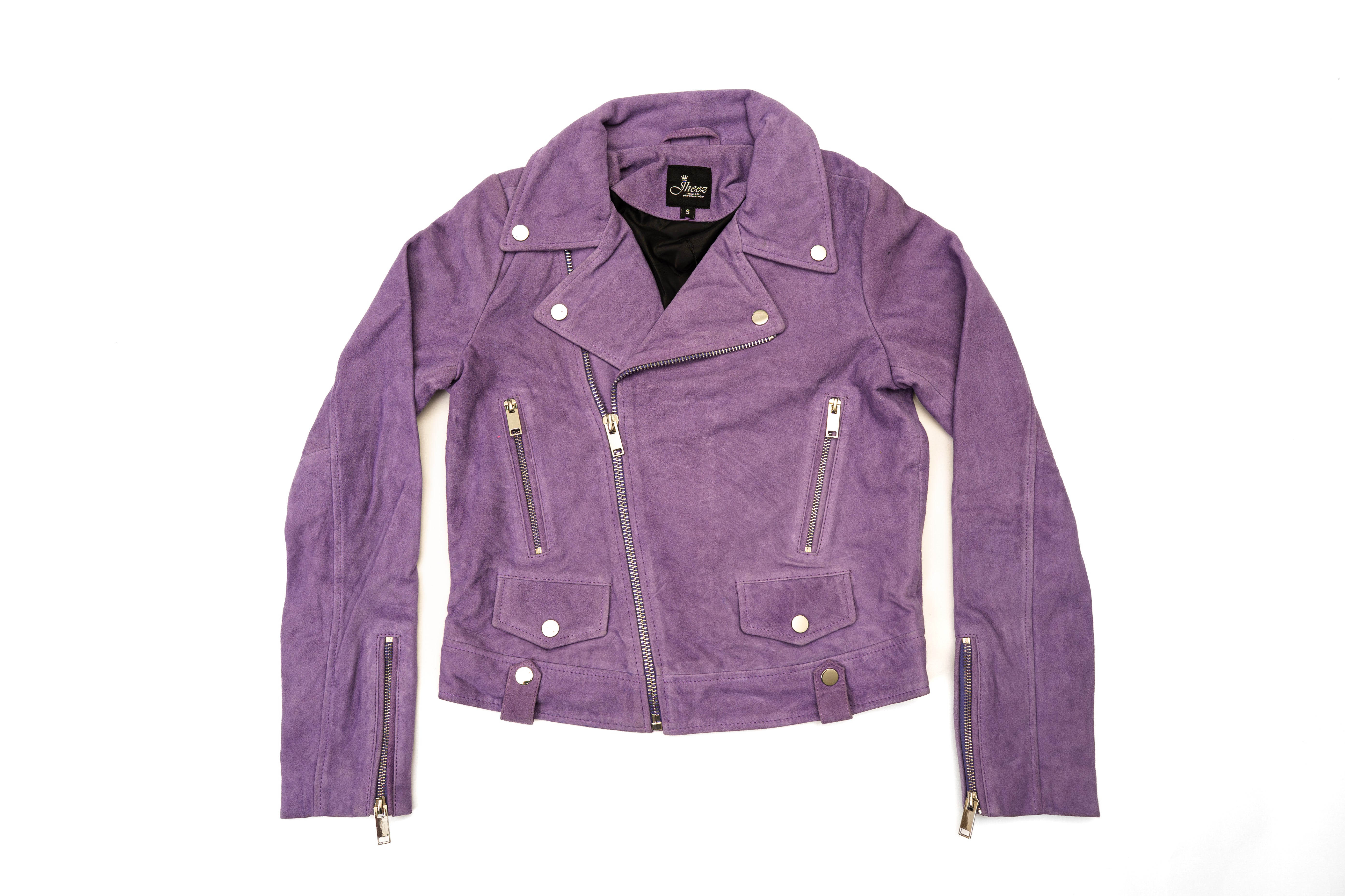 Jheez Purple Reign Biker Jacket