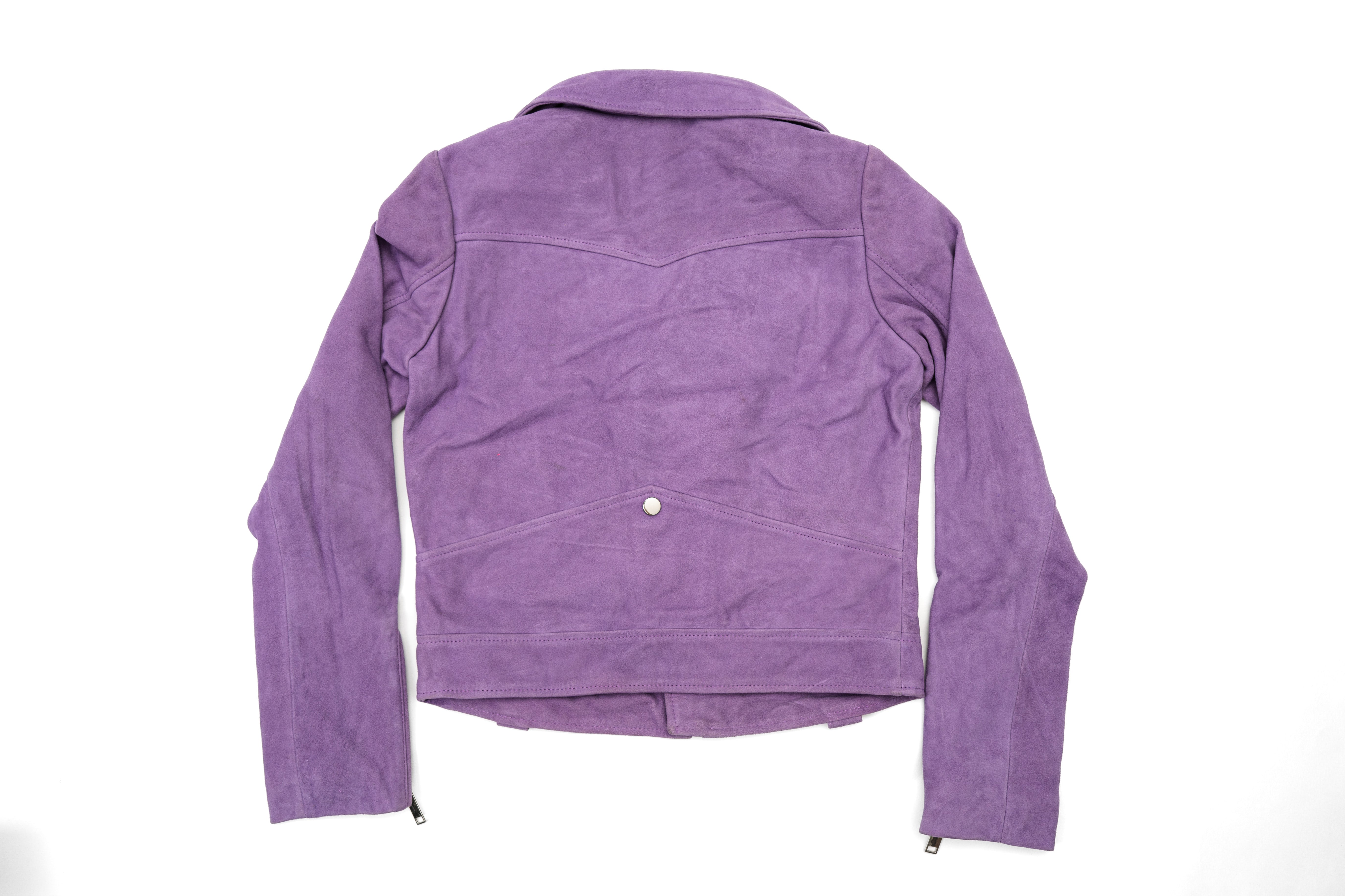 Jheez Purple Reign Biker Jacket