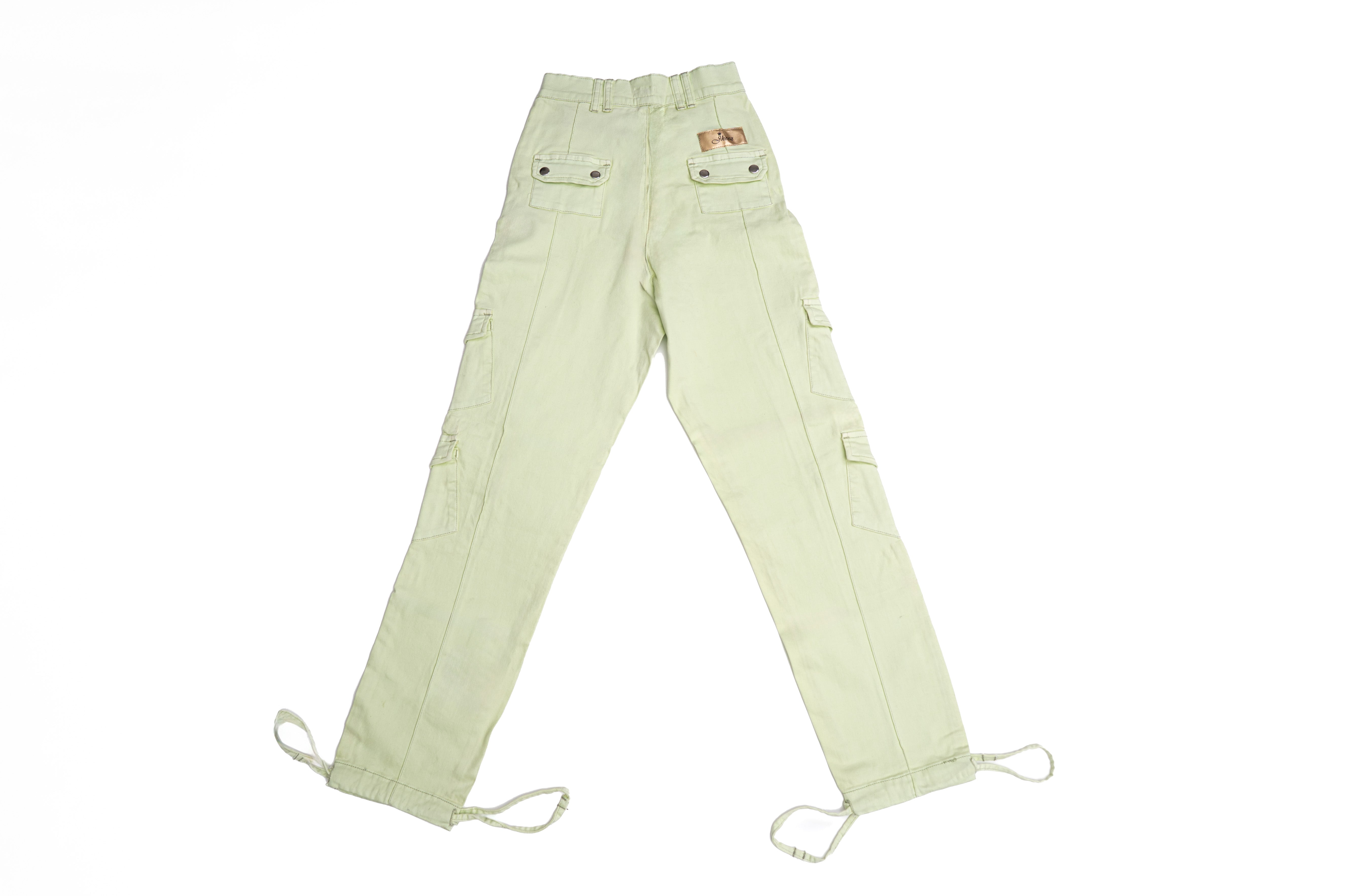 Jheez Iconic Mint Cargo Trousers