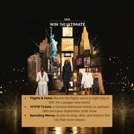 Win the Ultimate NYFW Experience with Jashaan Gill!