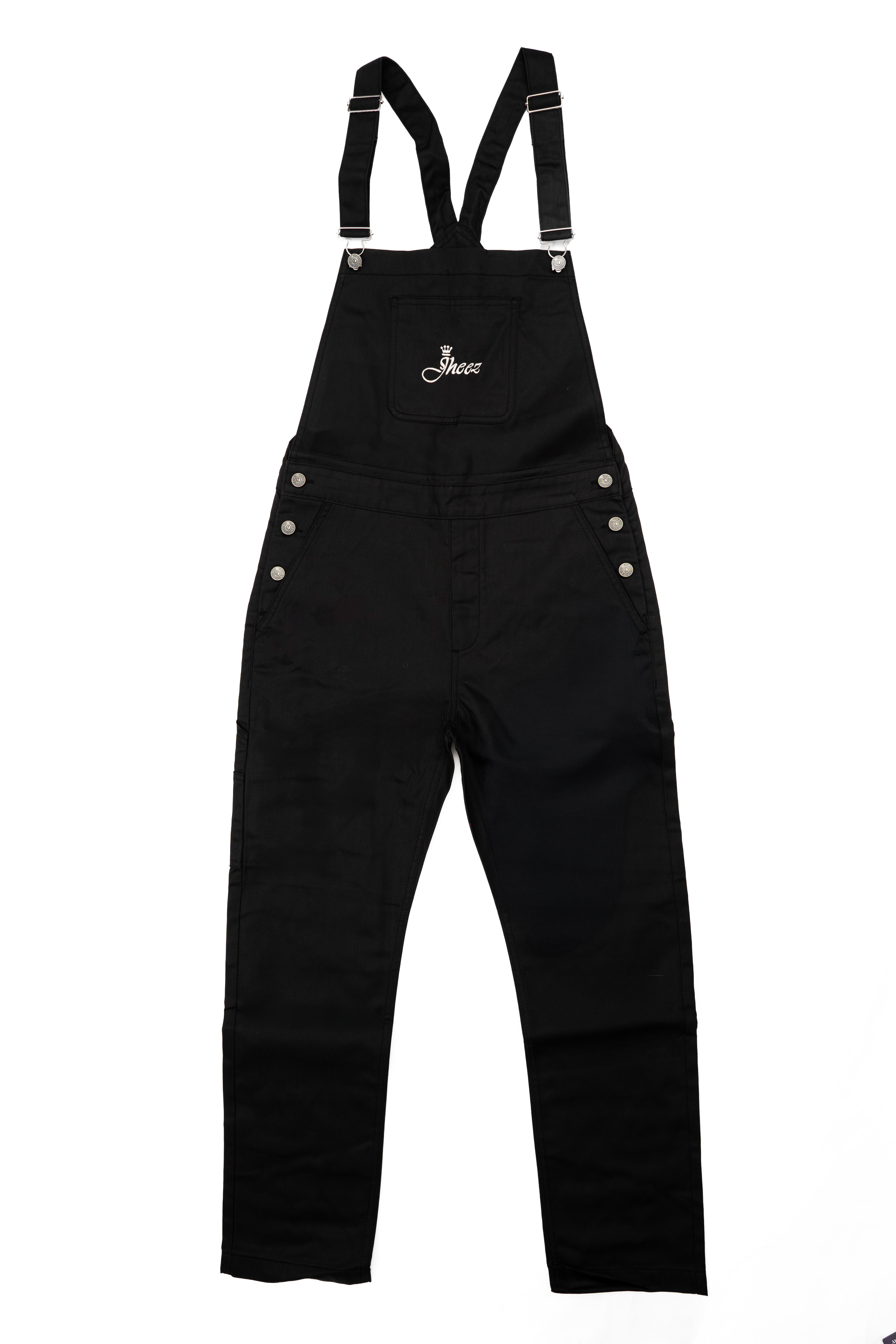 Jheez Black Dungarees