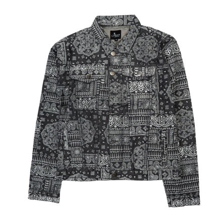 Jheez Bandanna Inspired Denim Jacket