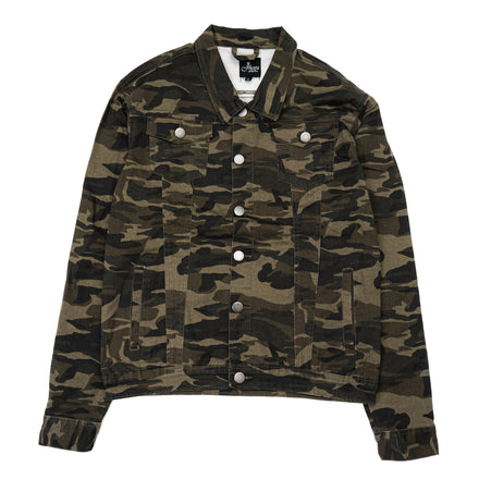 Jheez Camo Denim Jacket