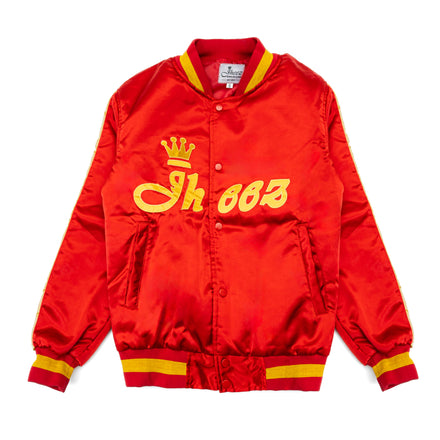 Jheez Red Satin Jacket