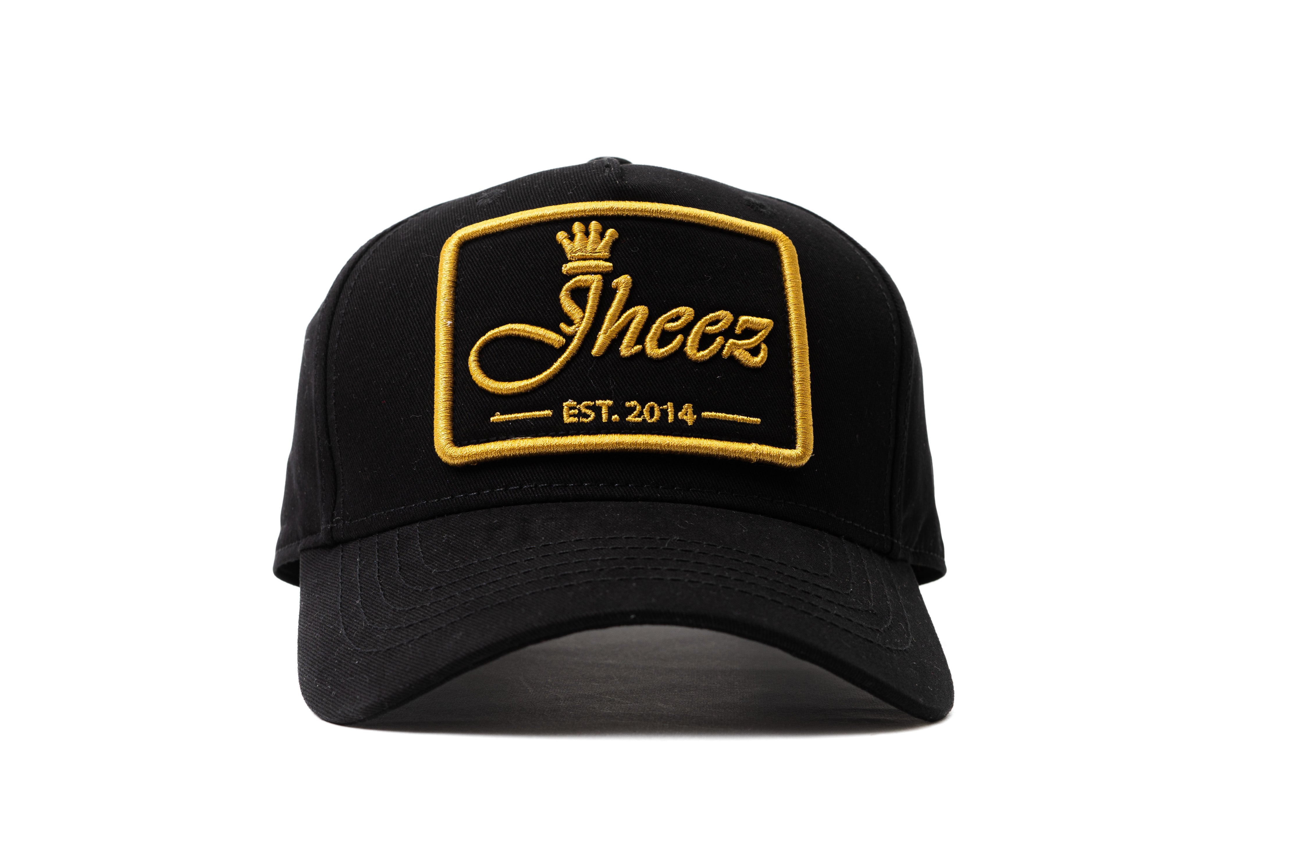 Jheez Black And Gold Cap