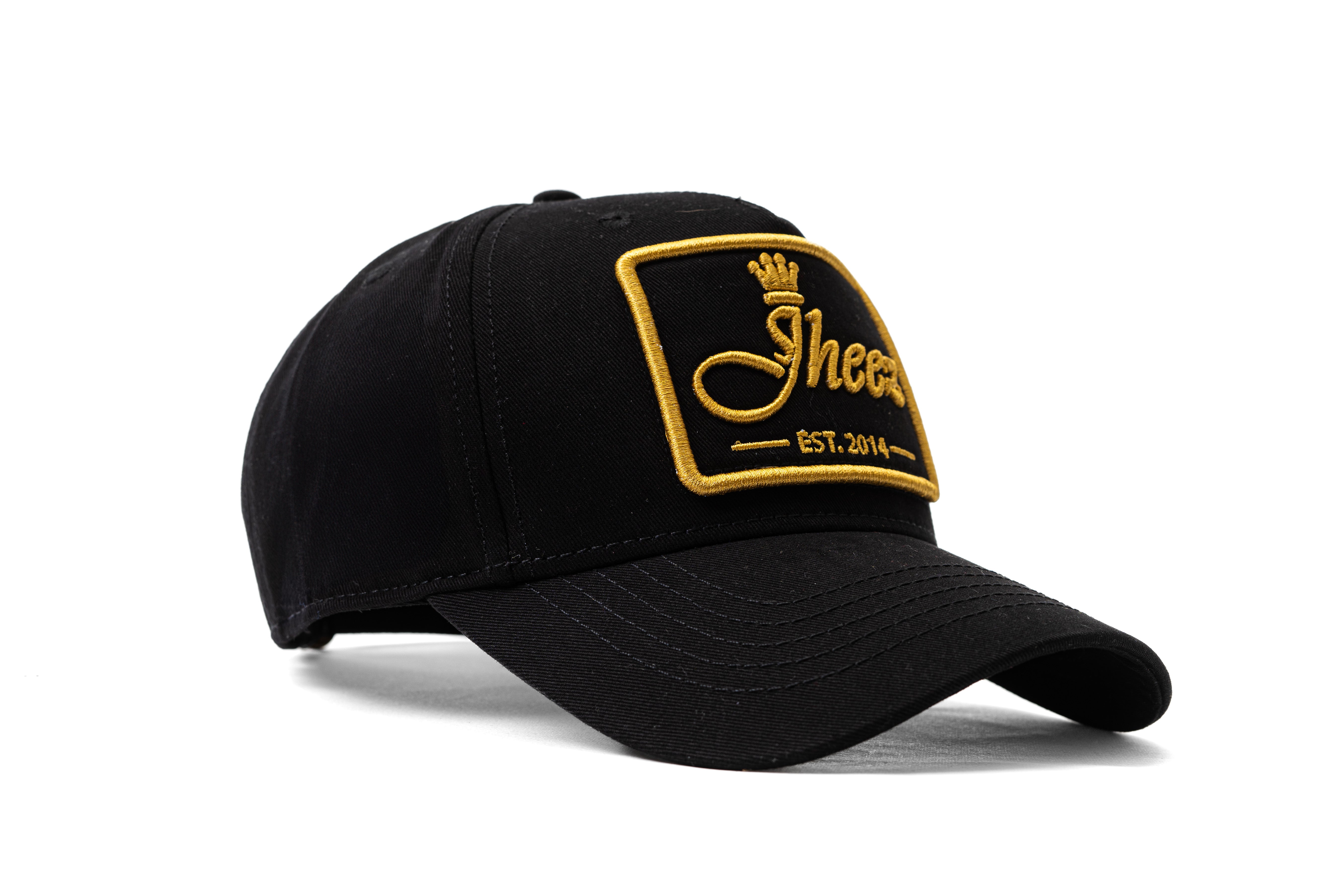 Jheez Black And Gold Cap