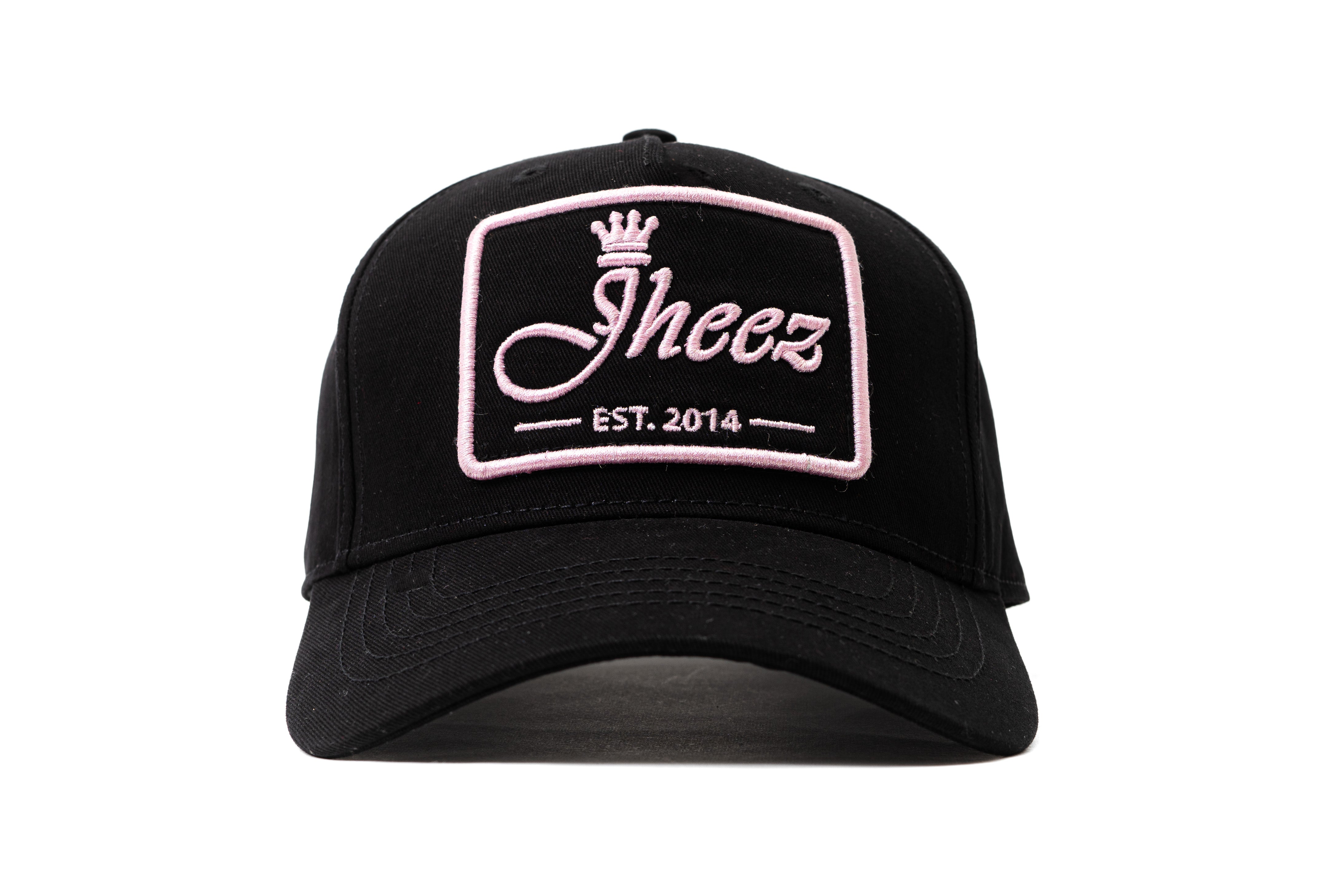 Jheez Black And Pink Cap