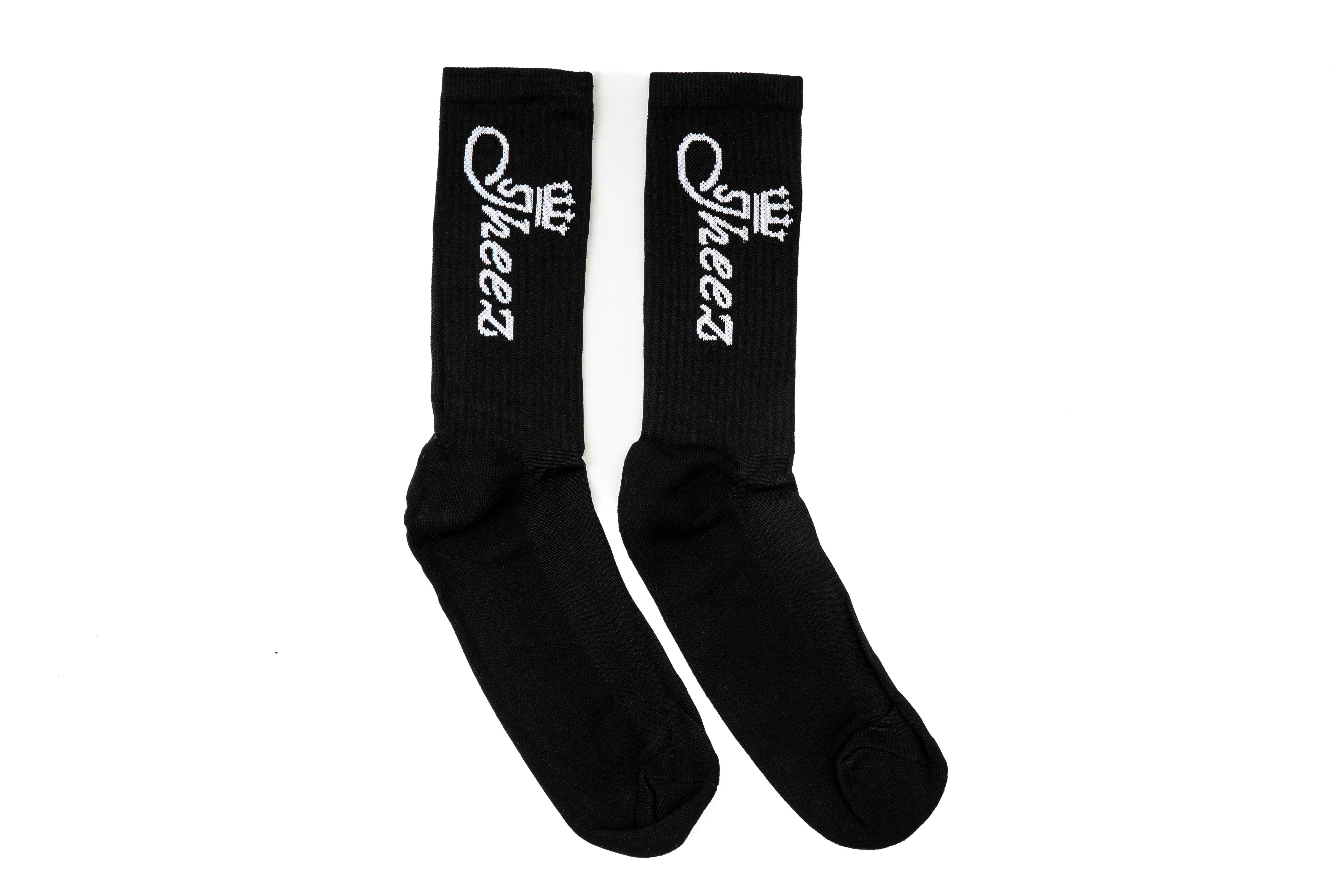 Jheez Large Logo Black Socks