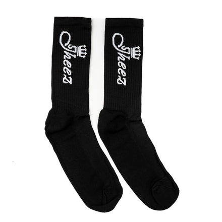 Jheez Large Logo Black Socks