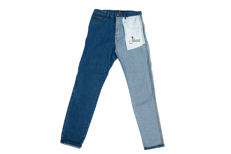 Jheez Reverse Denim Jeans