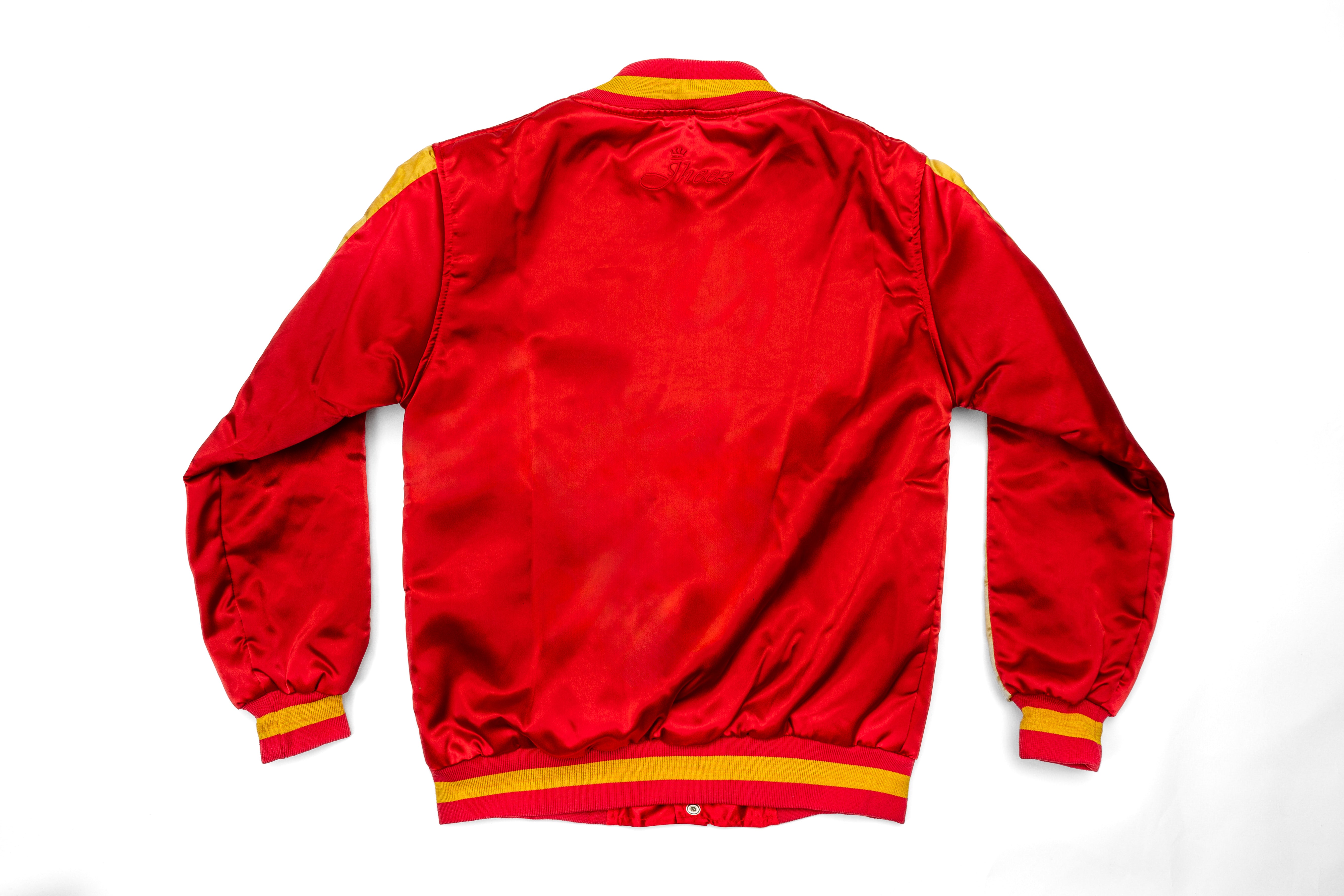 Jheez Red Satin Jacket